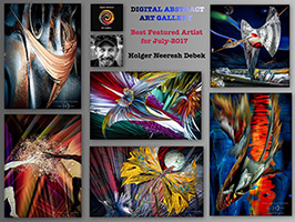 digital abstract art gallery